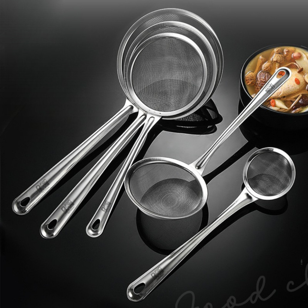 Saringan Minyak Halus Stainless Serokan Tirisan Gorengan saringan minyak halus Saring saringan