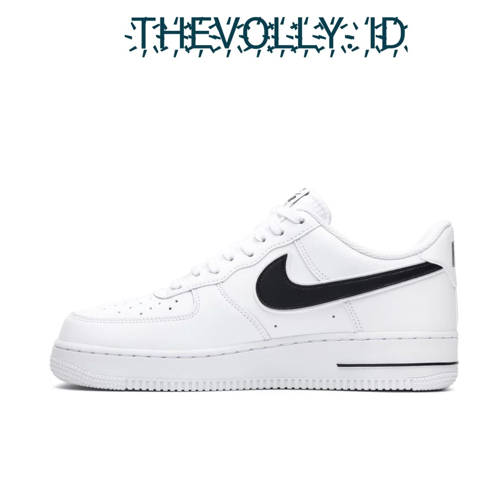 Sepatu Nike Air Force 1 Low 07 White Black BNIB Original / Sneakers Pria
