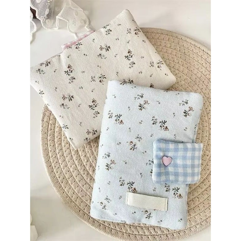 

New Floral Patterns Notebook Cover Multipurpose Detachable Book Journal Cover Mini Pocket Handbook Case