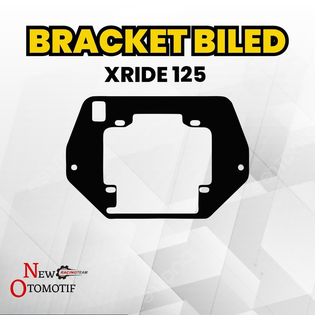 Lagi Promo Breket Lampu Biled Projie Hid Led 2.5 Inch Motor X Ride 125 Kualitas Terbaik Best Quality