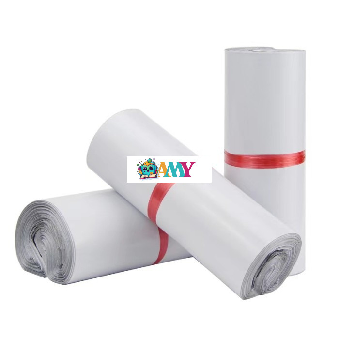 POLYMAILER PLASTIK PUTIH 20X30 10PCS AMY STASIONARY