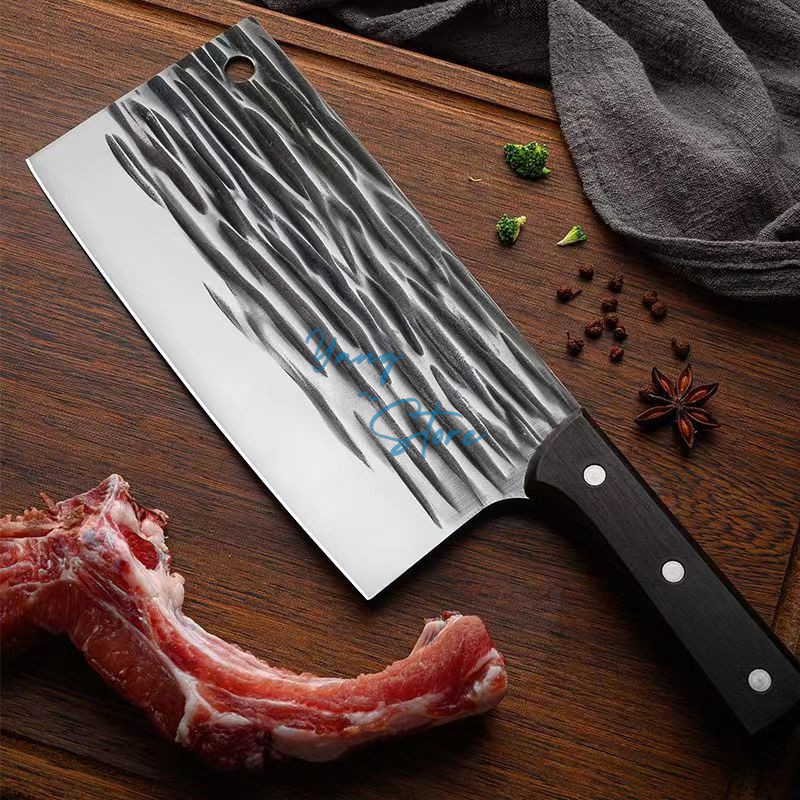 Pisau Golok Super Tajam / Pisau Dapur Gagang Naga Jumbo Super Tajam Golok Daging