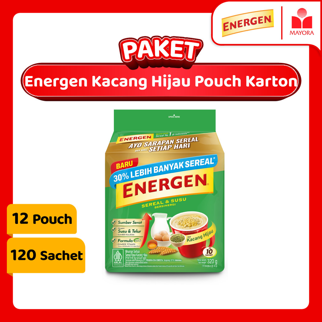 

Paket Energen Kacang Hijau Pouch Karton