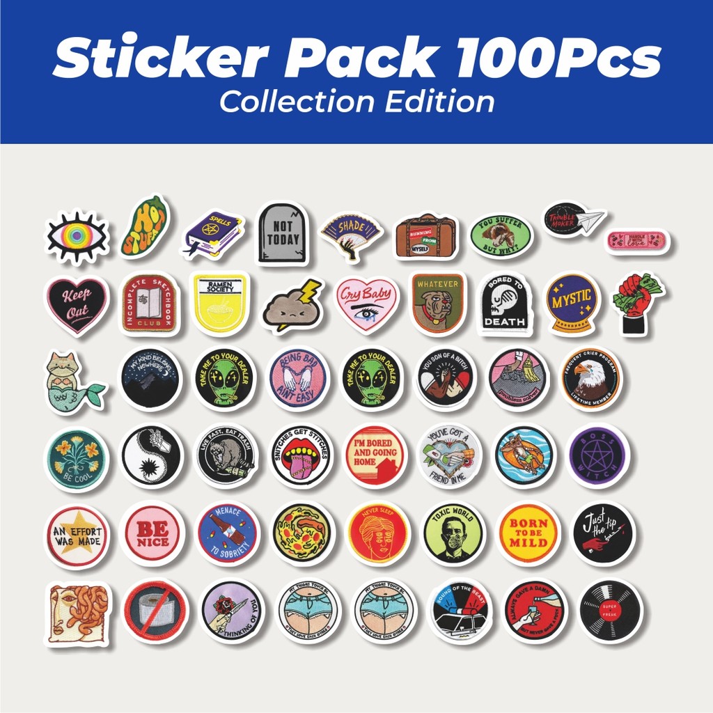 

Hot Stiker Patch V20 Lucu Anti Air Stikers Berperekat Waterproof Sticker Decal Buat Motor Helm Buku Journal Koper Casing HP Laptop Botol Minum