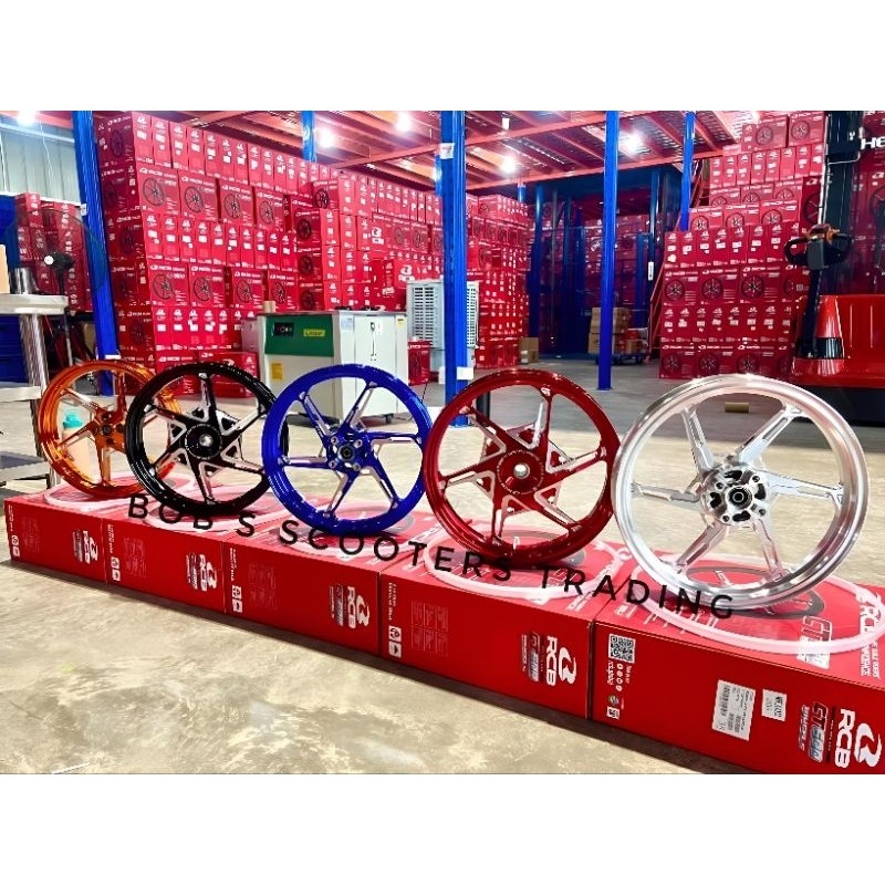 VELG RCB CT600 CNC VARIO 125 VARIO 150 VARIO KZR BOHLAM VARIO LED NEW KEYLESS ORIGINAL RCB MALAYSIA
