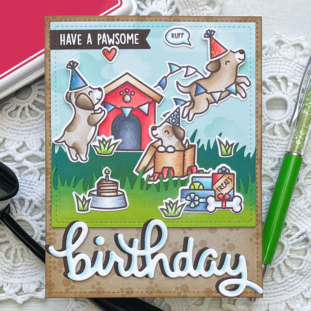 

For You Deer Clear Stamps and Cutting Dies Cute Animals Birthdays Silicone Stamp For DIY Scrapbooking Decoration Paper Craft