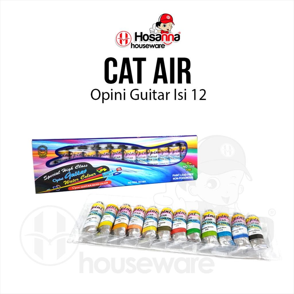 

❤️️Cat air Lukis 110 / Cat Air 12 Warna / Water Colouring Paste❤️️