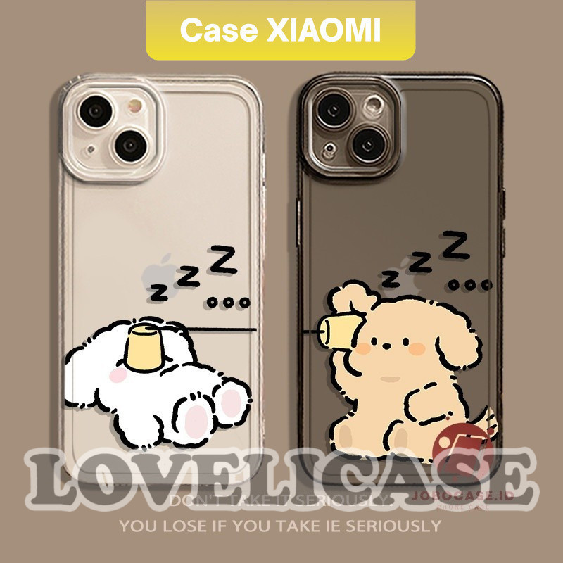 Case Redmi Couple Bear 01 Redmi 12 13C 9C 10A 9A 12C 9T 11A 10 9 10C 9C NFC Note SCLV