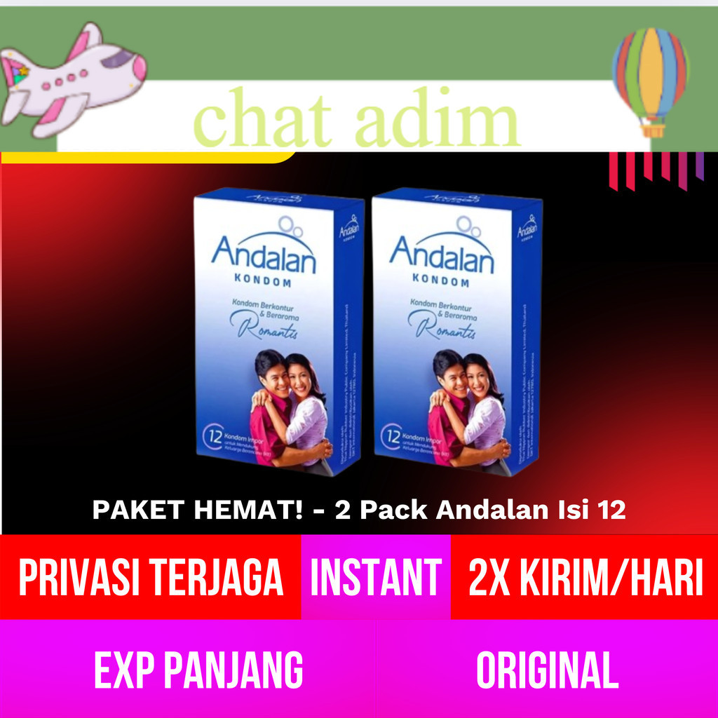 sarung tangan & sahmpo get get PAKET HEMAT 2 Pack Kondom Andalan Isi 12 Bergerigi Termurah Original 