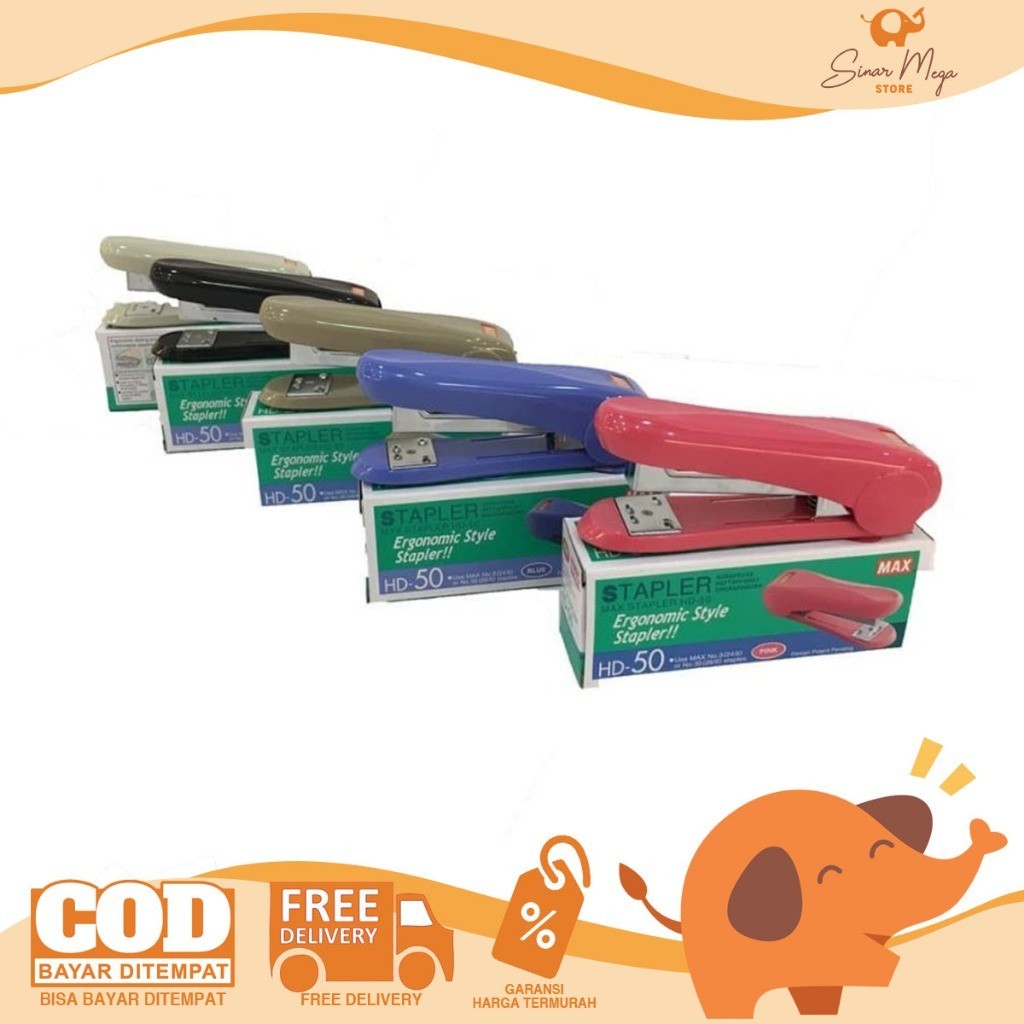 

Max Stapler HD 50 / Hekter Besar / Stepler Besar