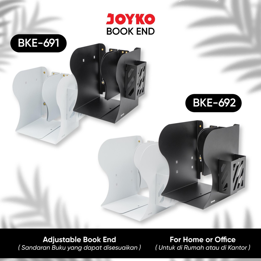 

JOYKO Sandaran Buku Adjustable Book End BKE-691~692