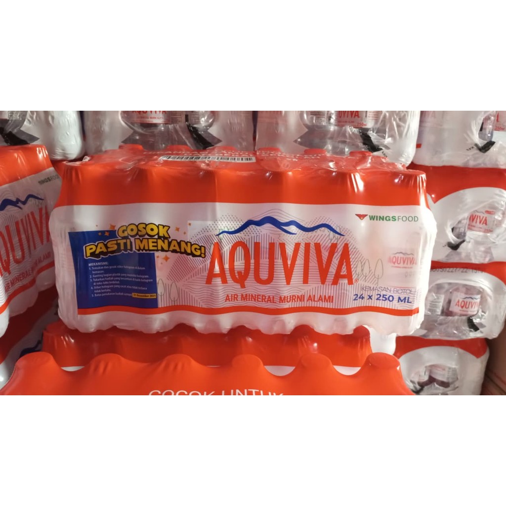 

AQUVIVA uk 250ML (1 DUS ISI 24 BOTOL)