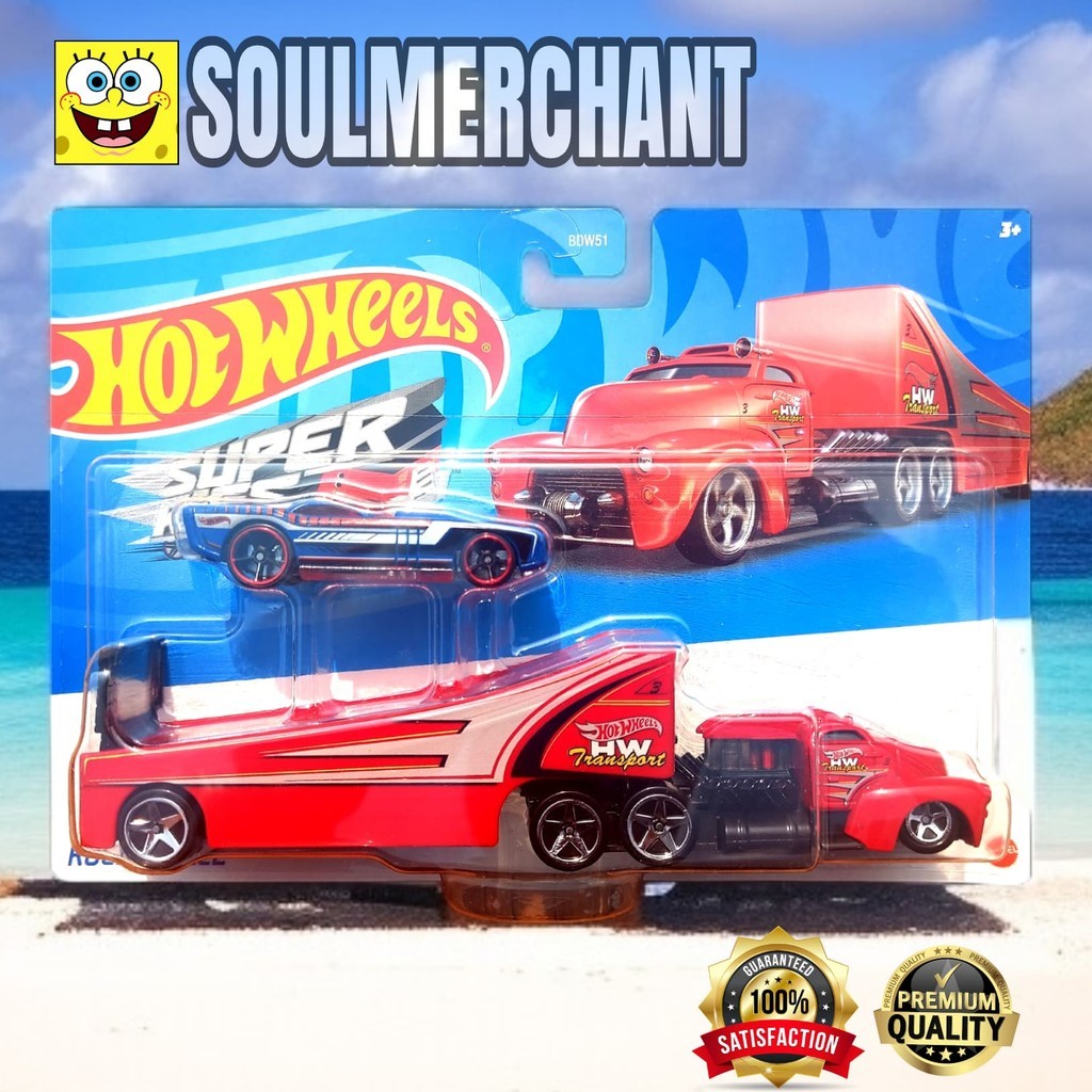 Hot Wheels Super Rigs Rock n Race with Govner Diecast Truck Race Car
