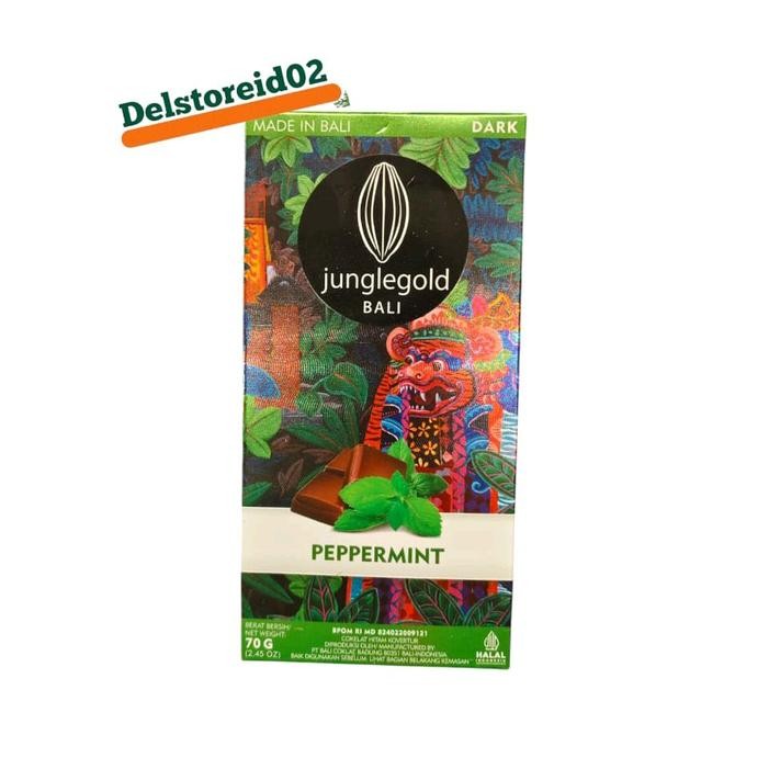 

Junglegold bali peppermint (cokelat hitam kovektur) 70gr