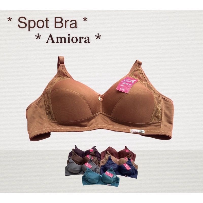 6 PCS BRA RENDA SAMPING 1607 SPORT BRA BH SPORT BRA TANPA KAWAT