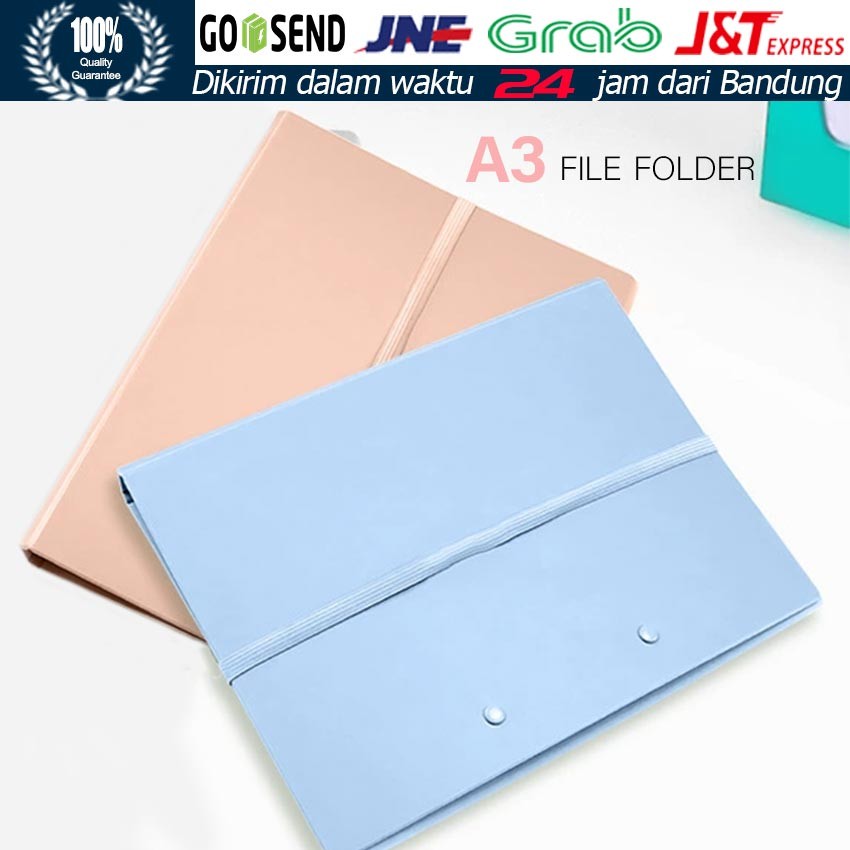 

Portofolio A3 Jernih Klip Dokumen / Folder Penyimpanan Tugas Ujian Tanpa Kantong / Map Plastik Tebal Kapasitas Besar / Untuk Siswa dan Guru