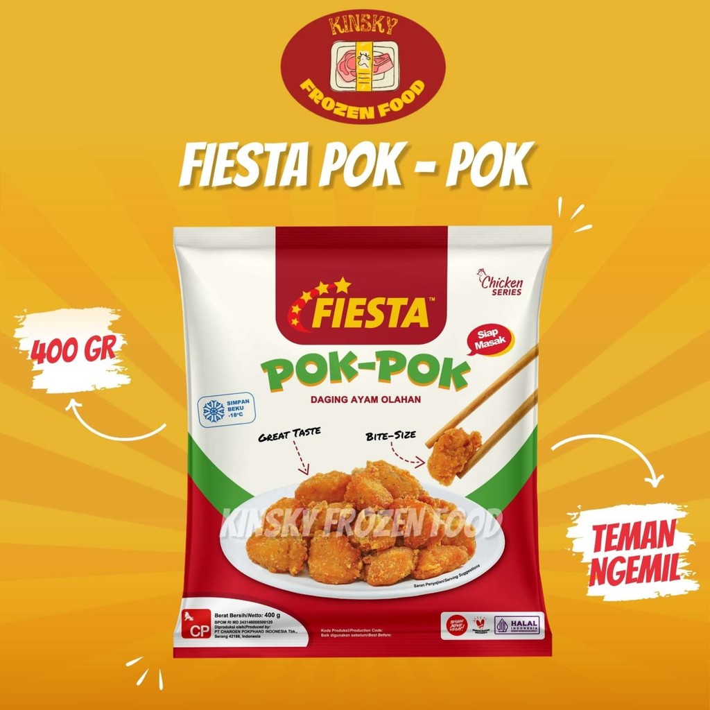 

FIESTA CHICKEN POK POK 400GR/FIESTA CHICKEN POK POK 400 GR