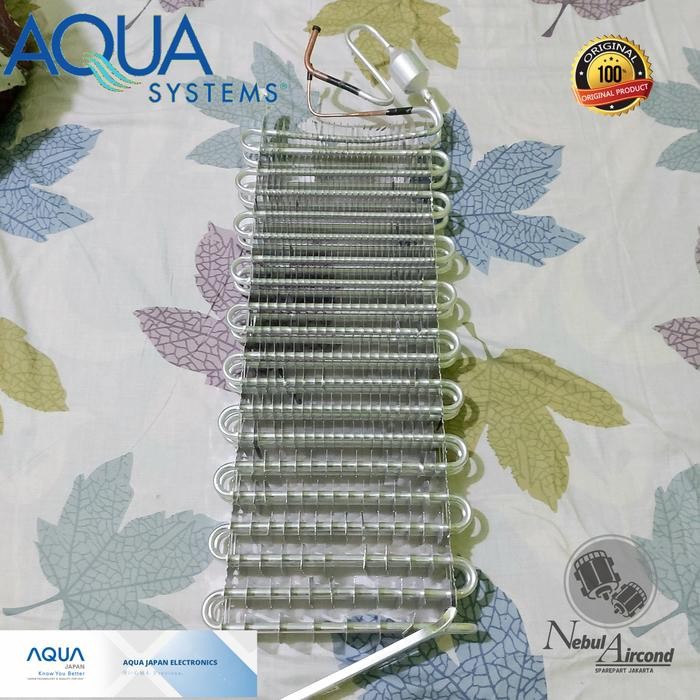 EVAPORATOR KULKAS AQUA SIde By Side Original 59 x 26 Japan