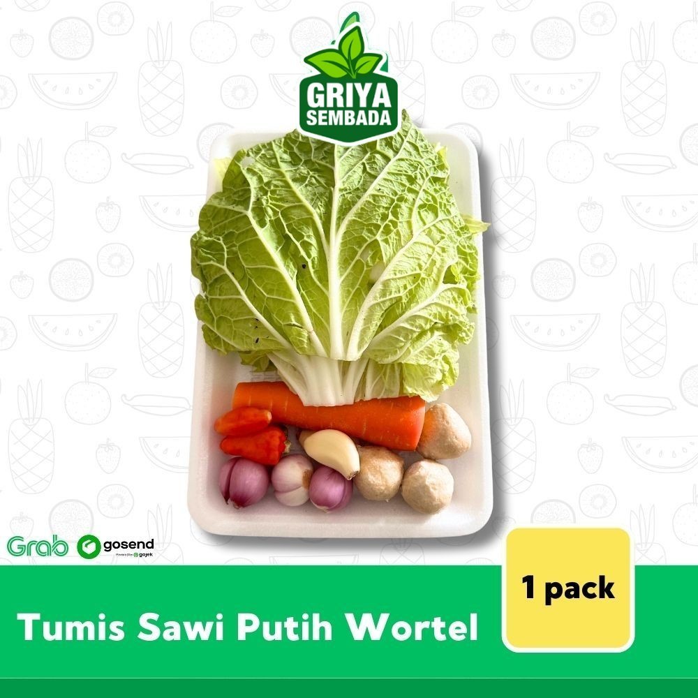 

Paket Tumis Sawi Putih Wortel Bakso 1 Pack - Griya Sembada