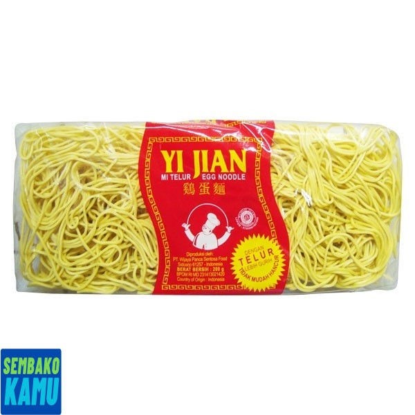 

Yi Jian Mie Telor Kecil 200 gr