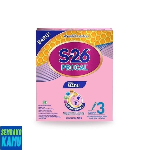 

S-26 Procal Honey Box 400 gr - Susu