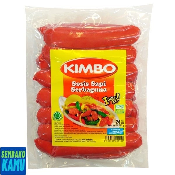 

Kimbo Sosis Sapi Serbaguna 24 pcs