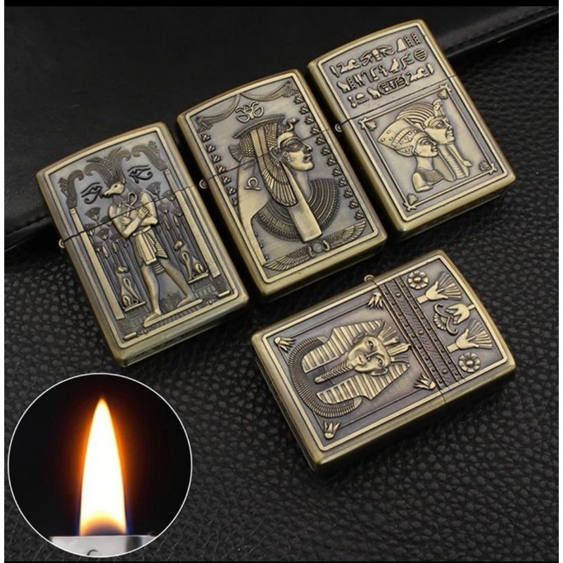 korek api sumbu vintage klasik motif embos