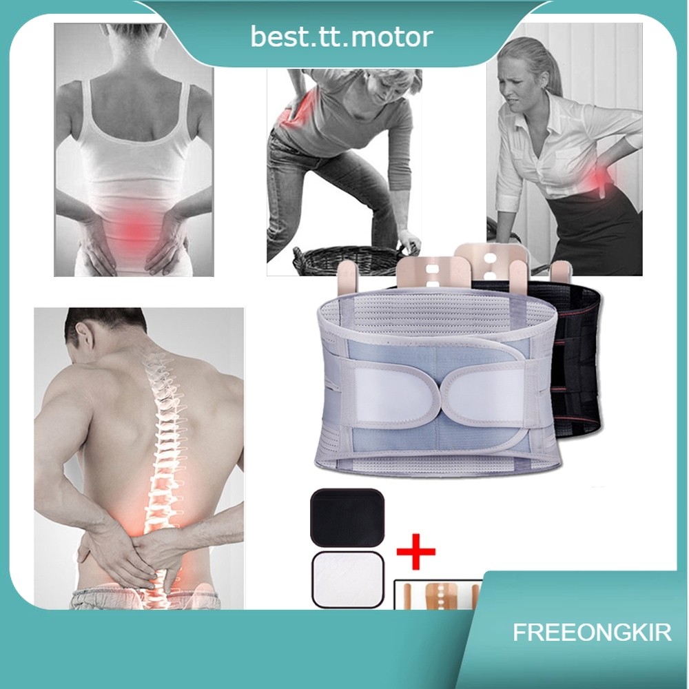Pria Wanita Korset Sabuk Dukungan Korset Lumbal untuk Meringankan Sakit Punggung, Nyeri Pinggang Pun