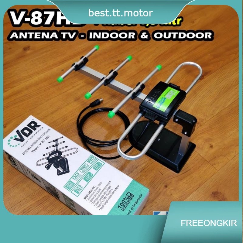 Antena TV Dalam | Antena TV Luar INDOOR / OUTDOOR  antena tv LED/ LCD/ TABUNG VDR87 HD
