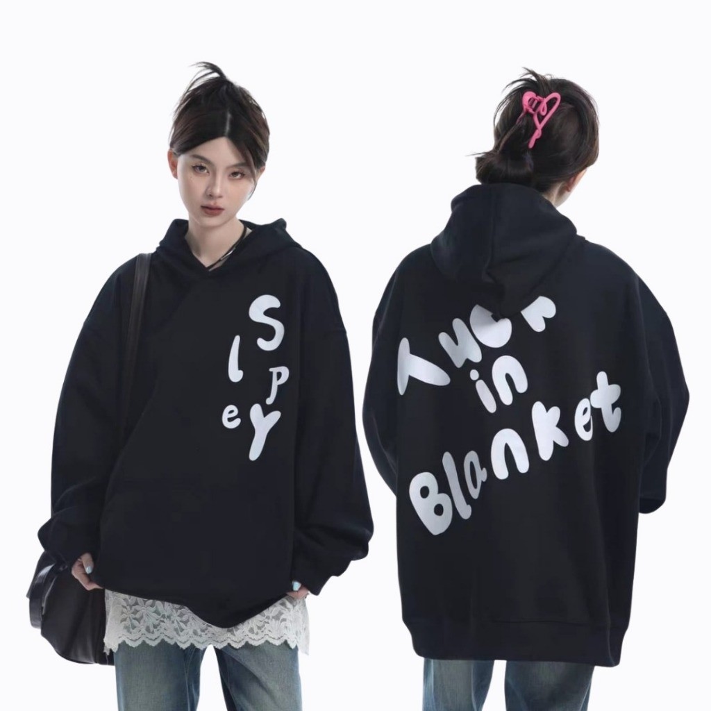 SWEATER HOODIE WANITA / SLEPY HOODIE SWEATER WANITA KOREAN STYLE / SWEATER HOODIE OVERSIZE