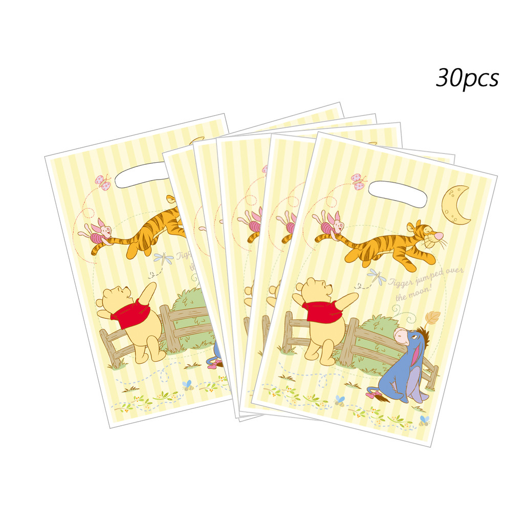 

Winnie the Pooh Birthday Party Gift Bags Candy Bags Goody Bags， Winnie the Pooh Birthday Party Supplies