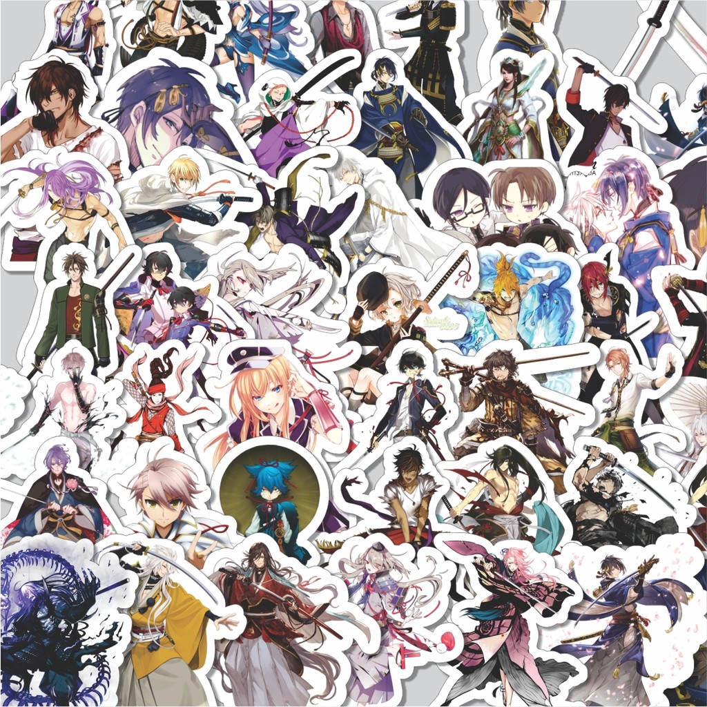 

Stiker Cutting Pack Stiker Game Series Touken Ranbu Karakter V4 Isi 100Pcs Series Aesthetic Lucu Keren Untuk Koper Bahan Vynil