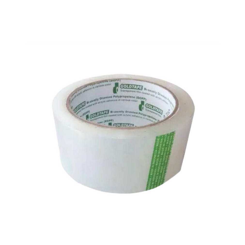 

KBA OPP Tape / Isolasi Plakban / Lakban Bening Goldtape 48mm x 90 yards