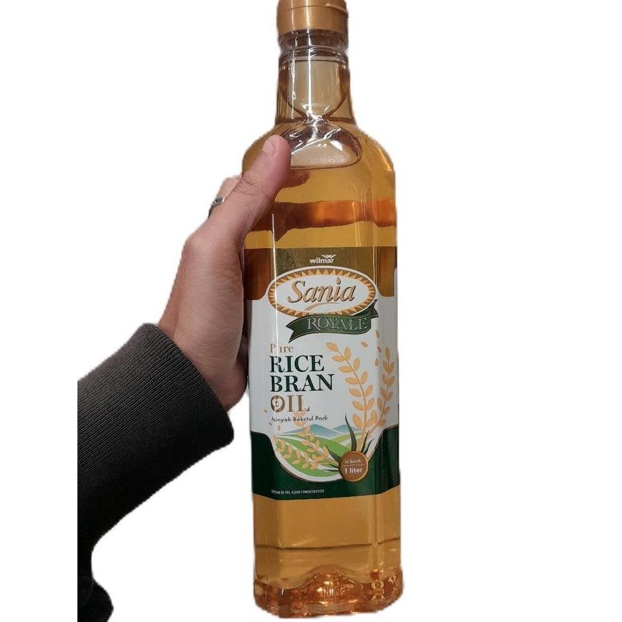

Sania Royale Pure Rice Bran Oil Minyak Goreng Bekatul Padi Botol 1000ml 1L