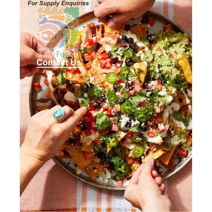 

Yellow Corn Tortilla Thin Kulit Nachos, Vegan, GF, 1000gr, 15cm /6in