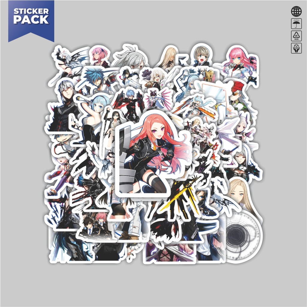 

[100PCS]Stiker Pack Stiker Game Series Closers Karakter Mix 1 Aesthetic Vinyl Anti Air Dekorasi Sticker Laptop Buku Journal Koper Helm Casing HP Gitar Helm Skateboard