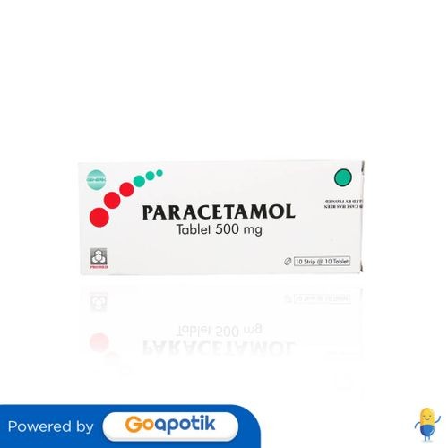 Paracetamol 500 Mg Promed Box 100 Kaplet