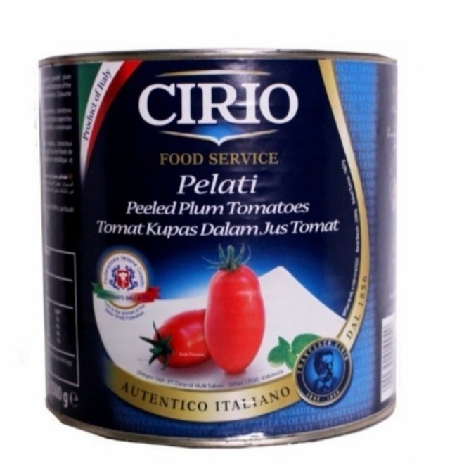 

Cirio Pelati Whole Peeled Tomatoes 2.5kg