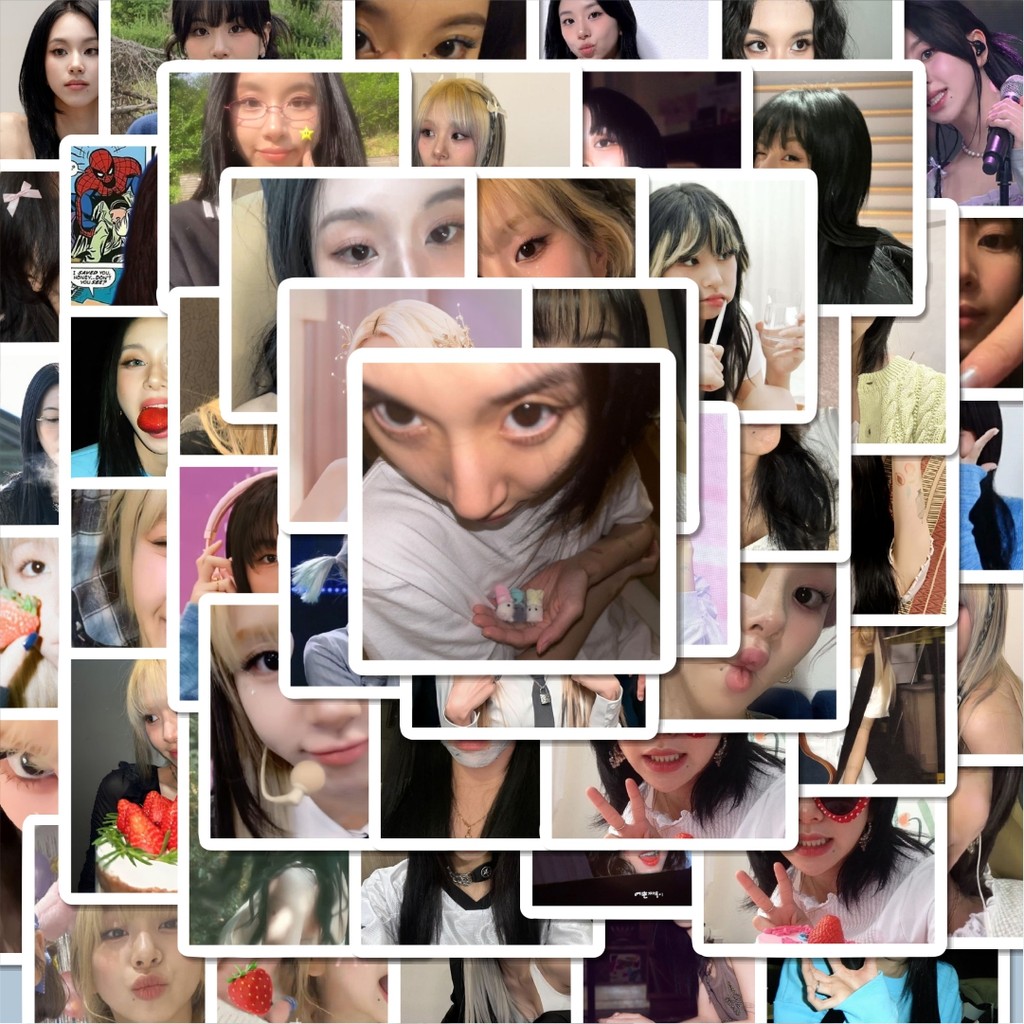 

100PCS Lucu Stiker Chaeyoung Twice V1 Stiker Aesthetic Stiker Anti Air Stikers Berperekat Waterproof sticker decal buat Motor Helm Buku Journal Koper Casing HP Laptop Botol Minum Hadiah anak