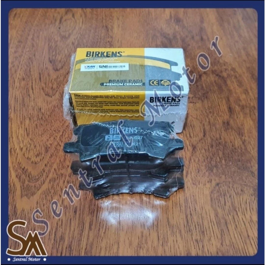 Brake pad kampas rem belakang Toyota Harrier Birkens