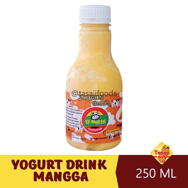 

Yogurt Drink Mangga 250 ML Q-Nutrisi Tazaj