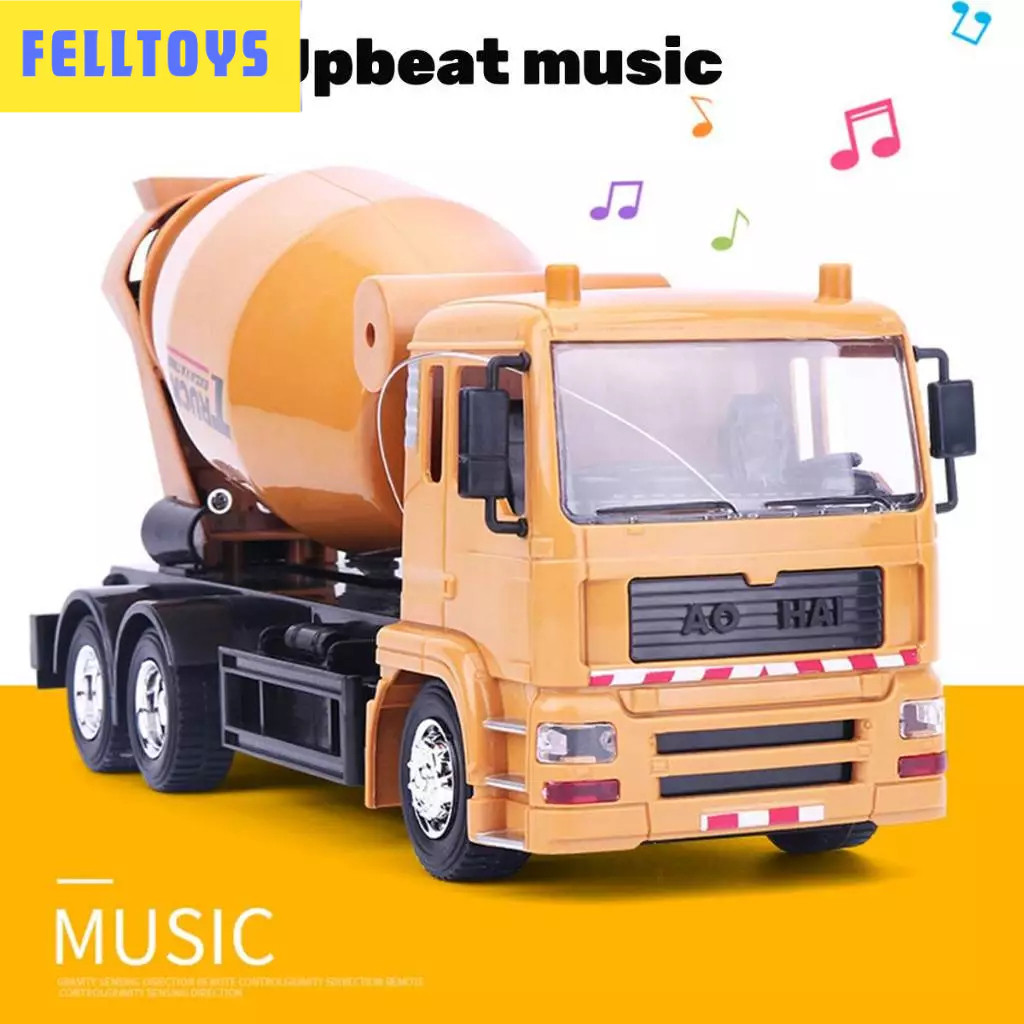 Mainan Truk Konstruksi  Truk Molen Semen Remote Control (RC)