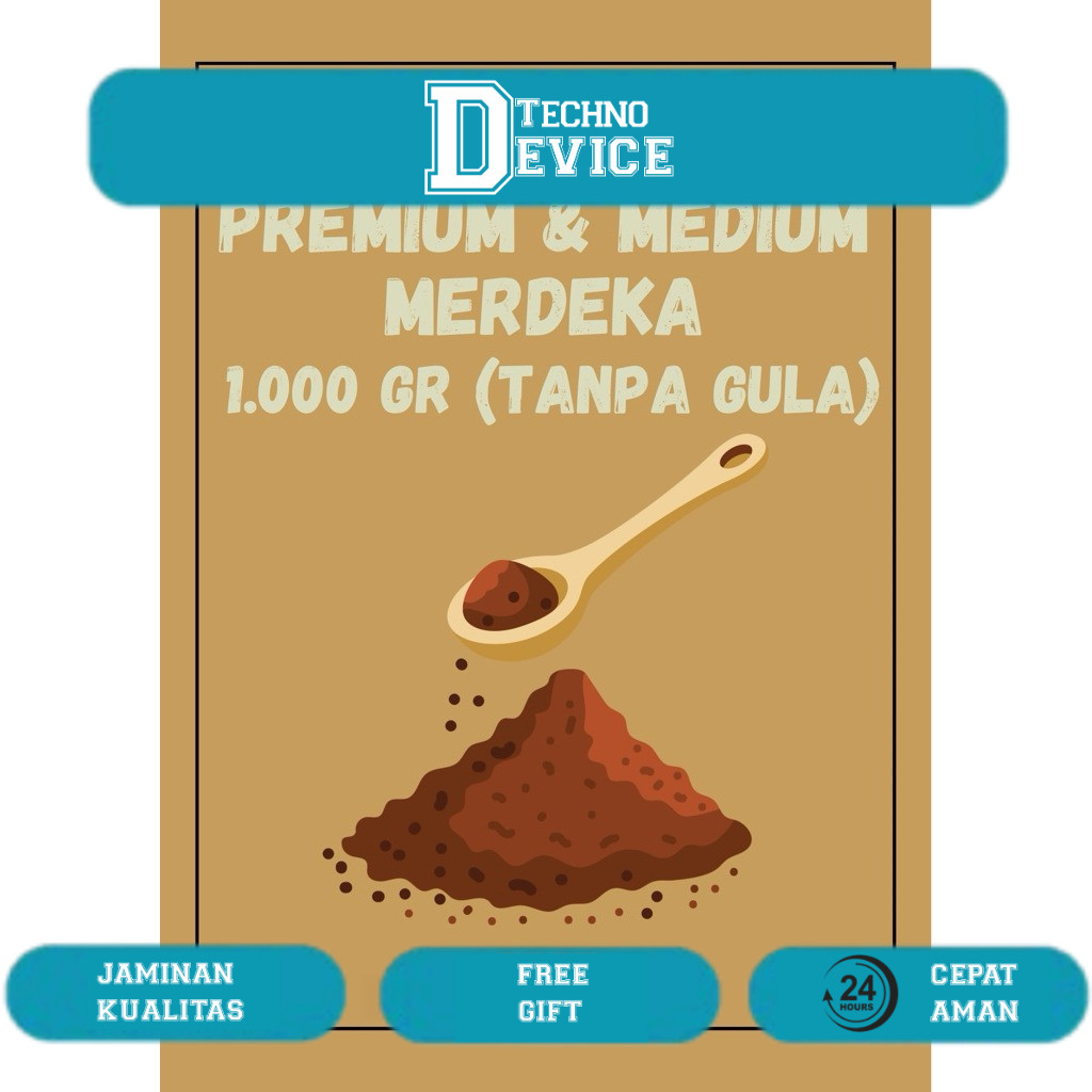 

Bubuk COKLAT PREMIUM & MEDIUM Merdeka (Mas Ical) 1.000GR