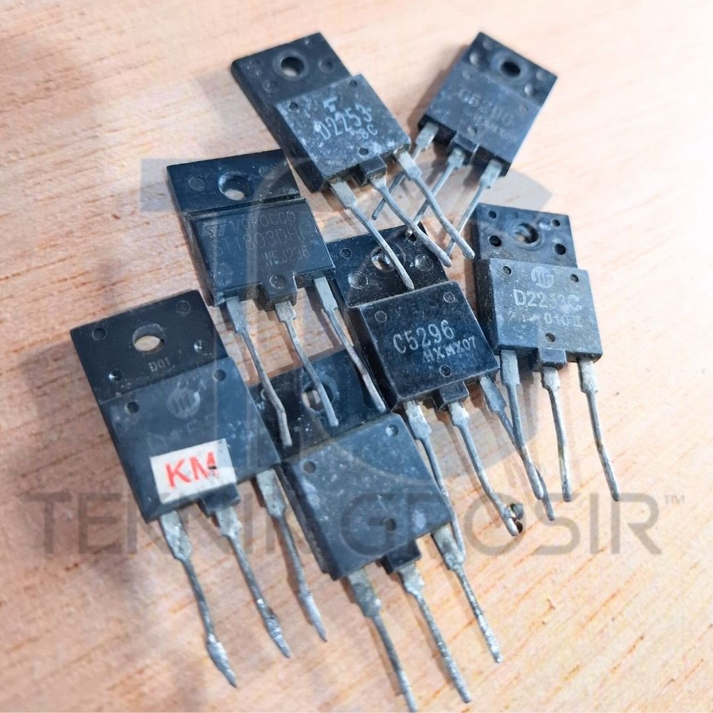 Transistor Horizontal TV Monitor – Sparepart Elektronik Bekas Original