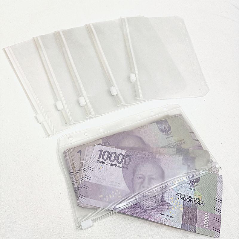 

[MSS] Ziplock A6 / Zipper A6 / Ziplock tempat uang