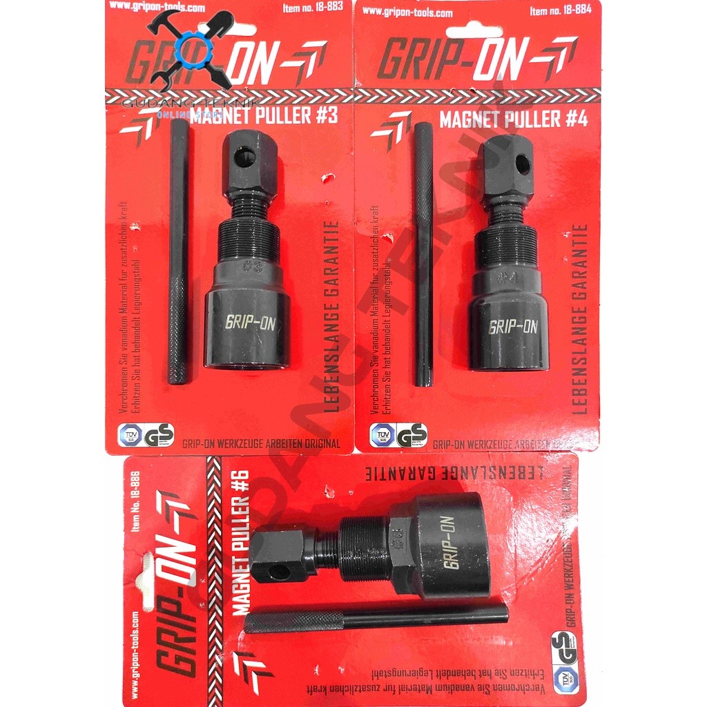 Treker Magnet Puller No. 3 4 5 6 GRIP ON / Tracker Magnet Puler No.3 No.4 No.5  No.6 Motor GRIP ON