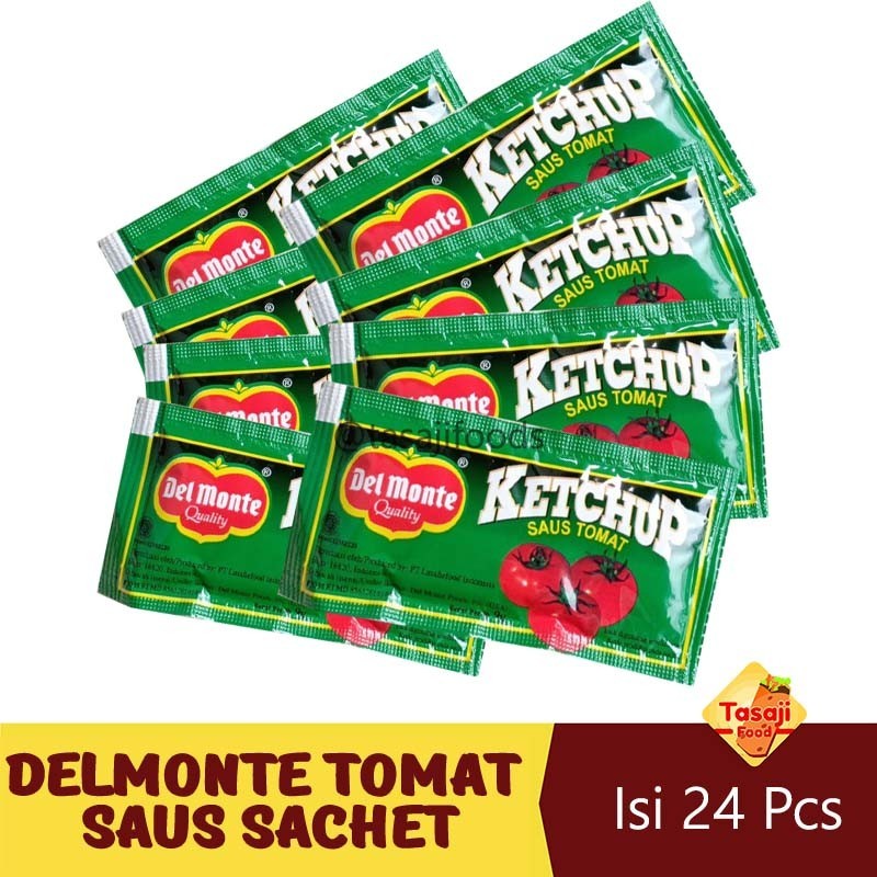 

Delmonte Saus Tomat Sachet Sauce 9gr X 24 Pcs