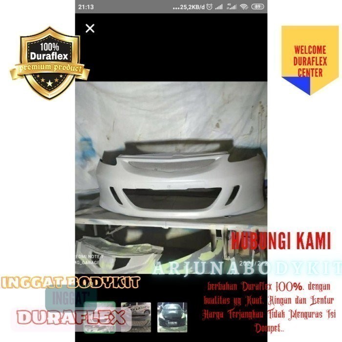 bumper jazz vtech bodykit jazz vtech bemper jazz vtech