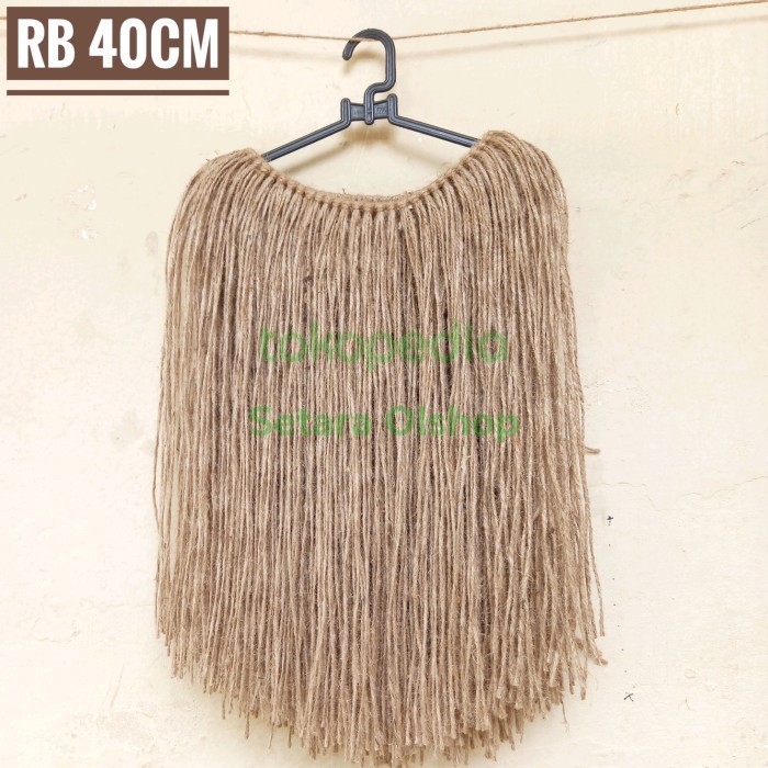 Rok rumbai Hawai adat Papua size 40cm