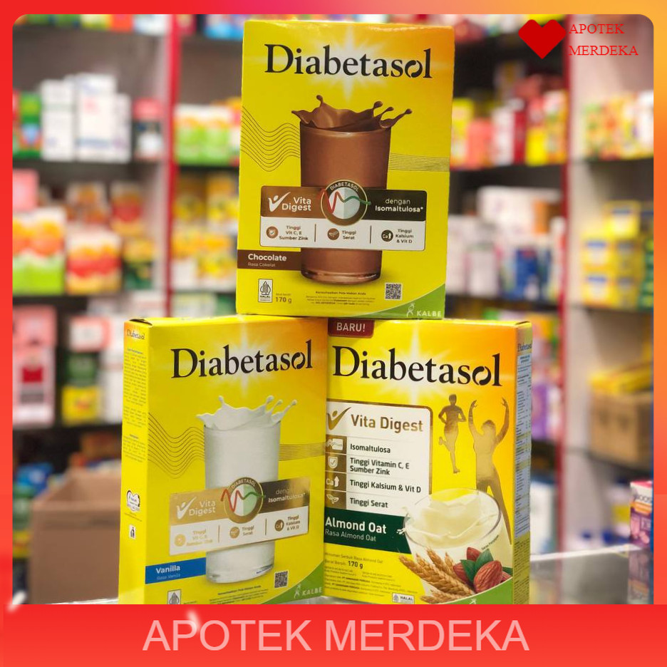 

Diabetasol 170 g - Susu Nutrisi Khusus Diabetes